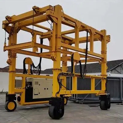 Carbon Steel Container Handling Machine with Dual Flip Feature and 0-180 Degree Handling Angle