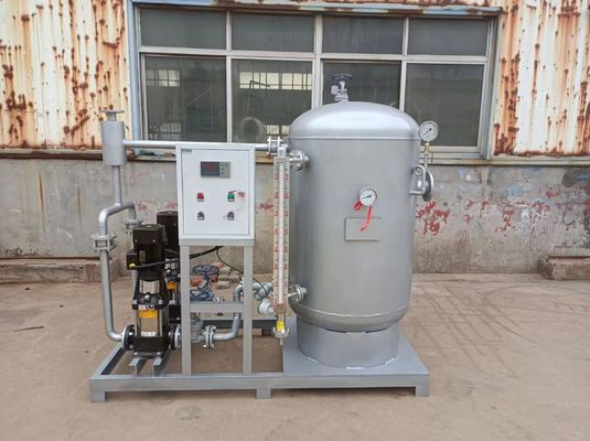 1-100T/H Condensate Water Recovery System With Fully Automatic ISO9001 450mm 500mm 550mm 600mm 800mm Tank Diameter
