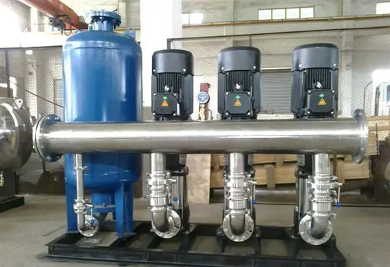 Stainless Steel Water Supply Equipment Variable Frequency Control For Constant Pressure Solution By Tonglida
