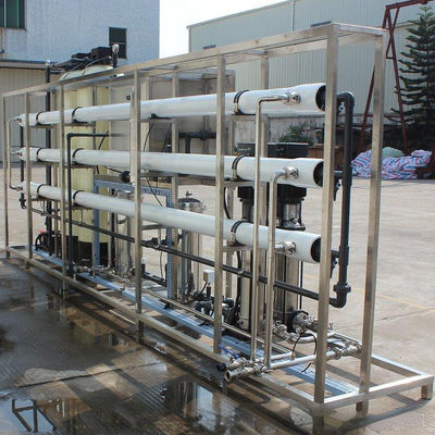 Optional Capacity 5-40C Water Temp Reverse Osmosis Equipment For Water Purification System