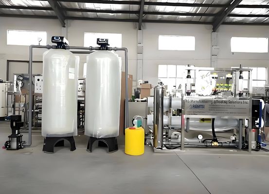 0.25T-100T/L Commercial Pure Water Process Customerized For Schools Hotels Catering