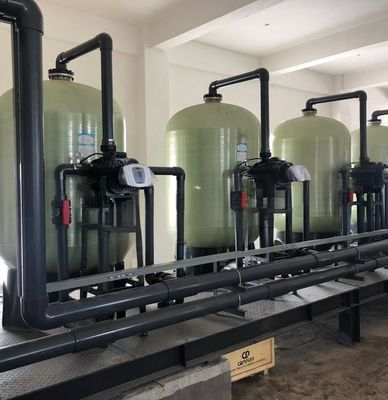 Central Heating And Central Air-conditioning System Using Large Water Softening System