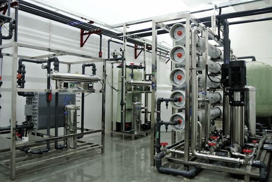 High Efficiency Industrial RO Unit Ultrafiltration Technology For Purified And Ultrapure Water Treatment