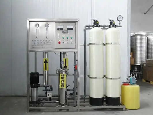 Optional Capacity 5-40C Water Temp Reverse Osmosis Equipment For Water Purification System