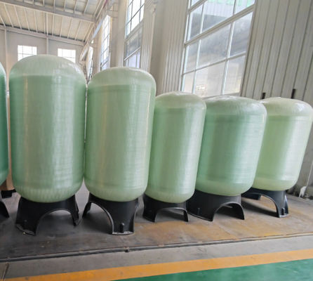 Capacity 1m3-15m3 FRP Activated Carbon Filter Low Maintenance Costs